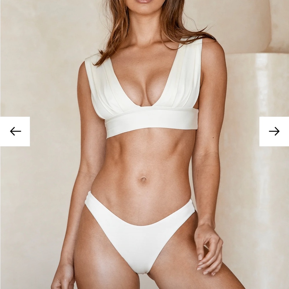 Monday Swimware Aruba ivory top